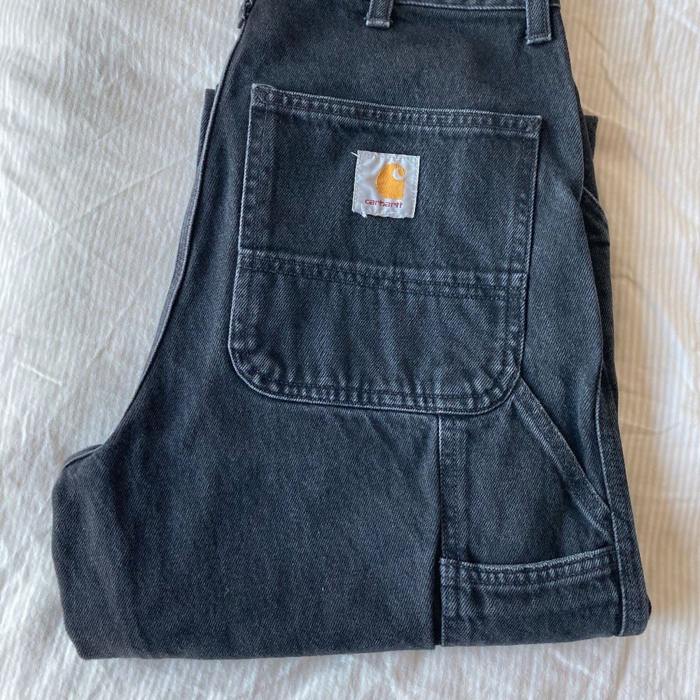 Carhartt WIP, Single Knee Pant - Denim, Black (Stone Washed), 29 x 32